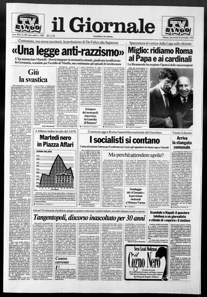 Il giornale : quotidiano del mattino